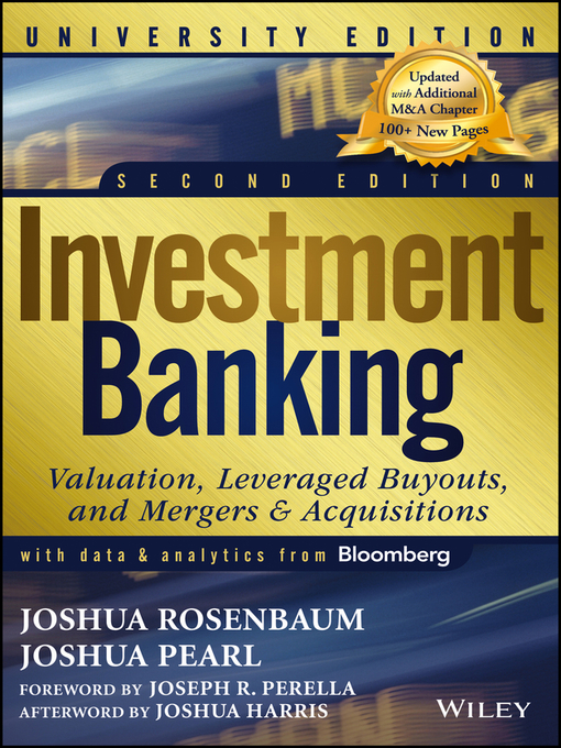 Title details for Investment Banking by Joshua Pearl - Available